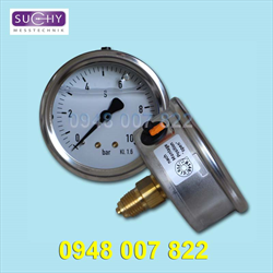 Đồng hồ đo áp suất có dầu MR14F (0...10bar)